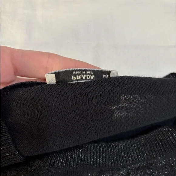 Prada Black Knit Top - Picture 3 of 4